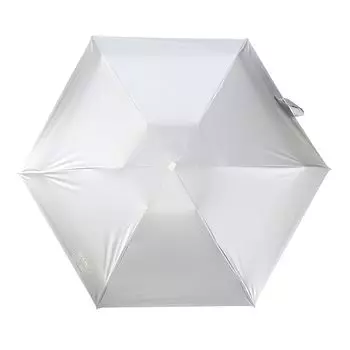 Минимальный складной зонт от солнца и [VITAFELICE] [Полное затемнение] 6-уровневый дождевик, женский ncu-30084z (Серебряный) серебряный