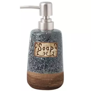 Минималистский 420 мл лосьон пресс бутылка пустые ретро дозаторы жидкого мыла многоразовые прочные керамические бутылки для эмульсии кухня белый