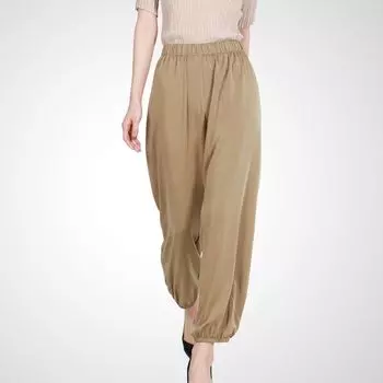 Minimalist French Socialite Stylish Fancy Loose Pants Female Fall 2025 New Arrival Oversized Casual Trousers Tide Khaki S