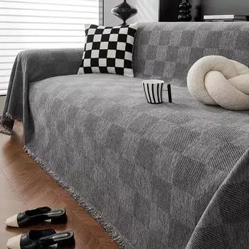 Minimalist Lacquered Sofa Towel, Scratch Resistant Sofa Blanket, Washable, Multifunctional, Full Coverage Furniture Protectors 180x130cm