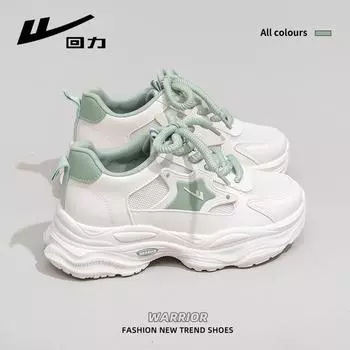 Minimalist style dad shoes mesh breathable sports platform shoes spring and autumn new outdoor hiking casual shoes 35