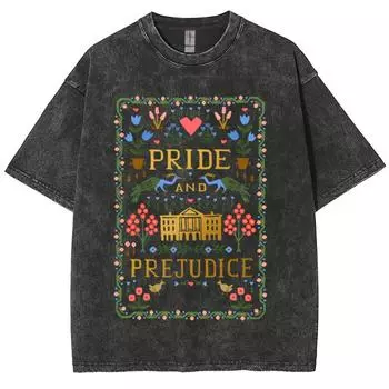 Минималистичная унисекс футболка из стираного хлопка, модная футболка с коротким рукавом, летний базовый топ, модный дизайн S