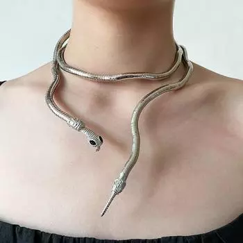 Минималистичное ожерелье-свитер, женское длинное ожерелье высокого класса, темперамент, двухслойный аксессуар-цепочка для свитера One Size