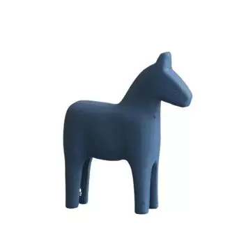 Минималистичное украшение в виде лошади Современные миниатюрные фигурки Поделки Статуэтка лошади Вход S