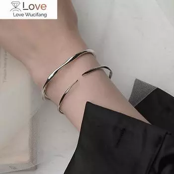 Минималистичные браслеты с маркой для женщин, новые модные элегантные очаровательные винтажные дизайнерские браслеты, подарочные украшения для вечеринок