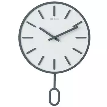 Минималистичные настенные часы в скандинавском стиле, модные деревянные часы, бесшумный механизм 12 Inches (30cm серый
