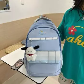 Минималистичный рюкзак для отдыха через границу, новинка 2024 года, большой вместительный рюкзак из нейлоновой ткани для школьников и школьников, дорожный рюкзак only bag