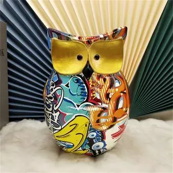 Минималистская Абстрактная Скульптура Ремесло Гостиная Офисное Украшение Современное One Size