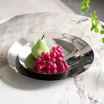 Минималистская креативная летающая тарелка круглая тарелка для фруктов украшения гостиничная посуда клубная тарелка для фруктов с мелким дном тарелка для хранения закусок ювелирные изделия