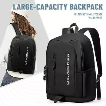 Минималистский школьный рюкзак для женщин и мужчин, школьная сумка для девочек и мальчиков, нейлоновый рюкзак для отдыха в колледже, подростковый рюкзак для ноутбука