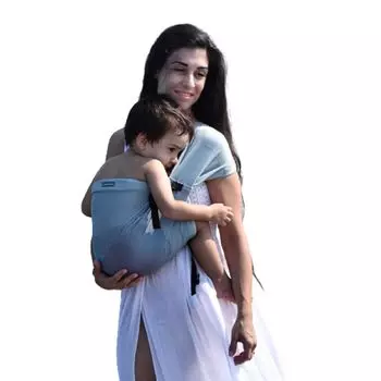 minimonkey Мини-слинг-обезьянка Мини-слинг-сетка зеленый для новорожденных вертикальный слинг MMSM004 ~ зелёный