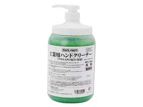 Minimoto Промышленный очиститель для рук с насосом и контейнером Алоэ 1,4 кг (Содержит экстракт)