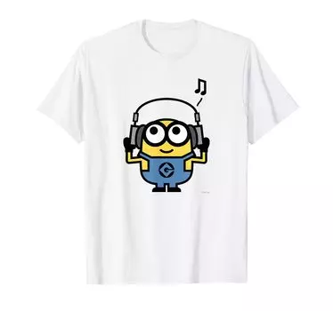 Minion HEADPHONE BOB(2D) T-shirt