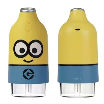 MINION Minion Bob BOB Подарок на день рождения детям Увлажнитель воздуха с характером Маленький настольный ультразвуковой светодиодный светильник с подсветкой Непрерывный световой поток макс. 7 часов Автоматический
