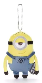Minions Ball Chain Mascot Stuart Height 11cm Mocchi-Mocchi-