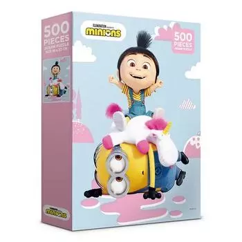 Minions Minions and Agnes Jigsaw Puzzle AL5314, Корейские популярные головоломки