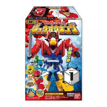 Minipla Animal Combination Series 01 Zyuoh King 12 шт. Конфеты, сладости, игрушки/Освежающие (Зюохгер)
