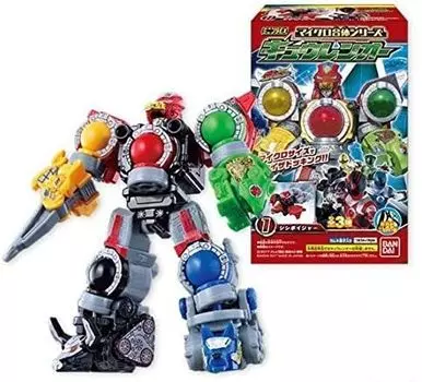 Minipla EX Micro Combination Series Все 3 типа Candy Toy Kyuren-O