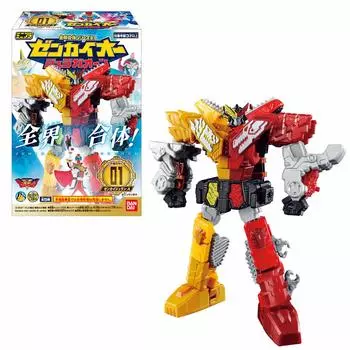 Minipla Zenkai Combination Series 01 Zenkaioh Juragaon [Набор из 5 типов (полный полный)] Игрушка Bandai Candy Toy Это не наборный предмет в специальной коробке