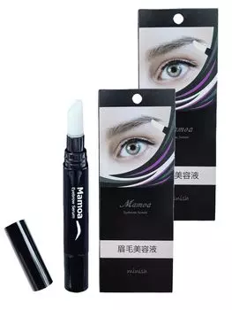 Minish Уход за бровями Сыворотка для бровей Сыворотка для бровей Уход за бровями Красивые брови Унисекс Mamoa Человеческие стволовые клетки (2 куска)