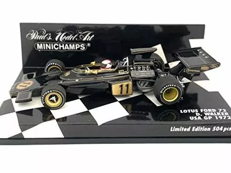 Минишампс 400720011 1:43 1972 Lotus Ford 72 Dave Walker USA GP Модель автомобиля