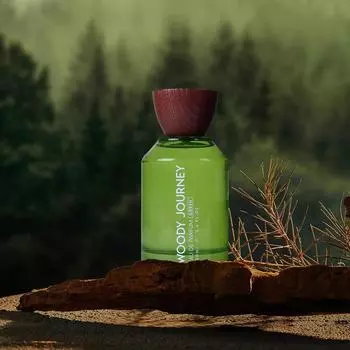 MINISO Духи для мужчин 100 мл, парфюмерная вода-спрей с стойким древесным и пряным ароматом (зеленый)