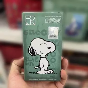 Miniso Snoopy blind box building blocks Model display Scene cartoon Architecture Animation IP Peripheral assembly toy gifts