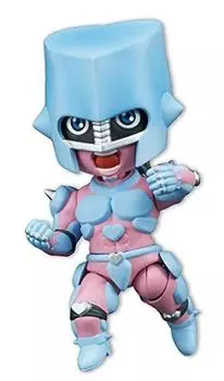 Minissimo TV аниме Bizarre Adventure Diamond - это 11 см раскрашенная подвижная фигурка JoJo s Unbreakable Crazy Diamond примерно. ПВХ/АБС