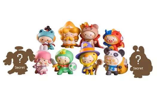 MiniWorld MINIQUEST Общая высота 95 мм ПВХ окрашенная готовая торговая фигурка коробка из 9 штук PF216 приблизительно. Немасштаб