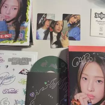 Minji-версия альбома Newjeans Omg