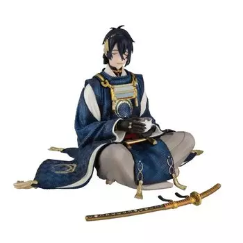 Minna no Kuji Touken Ranbu ONLINE Stopper no Jin Sono 10th Anniversary Last Get Prize Mikazuki Munechika Chilled Noodle Stopper Figure ~Noodle Go~