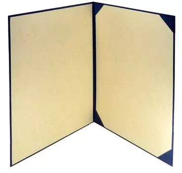 Папка-регистратор сертификатов Mino Shokai тканевая темно-синяя А3 вертикальное открытие 9322 тёмно-синий