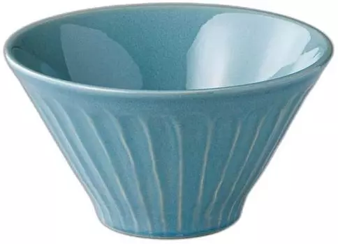 MINO Sogi Salad Bowl L Blue x 19 x Bowl Medium Setomonohonpo [19 10.5cm] синий
