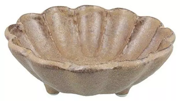 Mino Ware 555-0013 Kaneko Komohei Linka Bowl, Plate, Small Bowl, Tea, Parrot Flowers, Diameter Approx. 4.7 inches (12 cm), Microwave and Dishwasher Sa