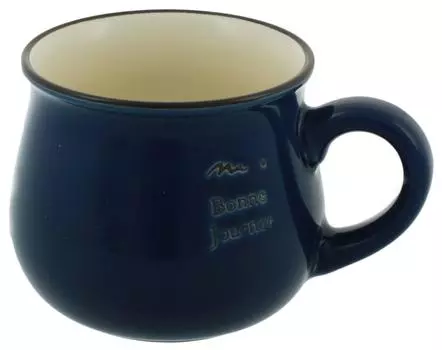 Mino Ware Bonne Journee Mug Navy K99003