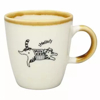 Mino Ware Cat Mug Mike K13382
