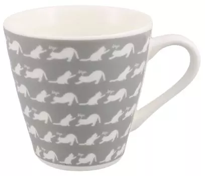 Mino Ware Cat Mug White Cat K11104
