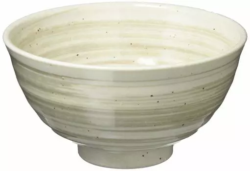 Mino ware Chazuke Konabiki brush pattern bowl, 132-1116