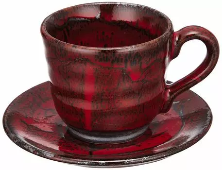 Mino ware coffee bowl plate Japanesque 589-12