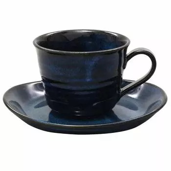 Mino ware coffee bowl plate kiln variant made in Japan 502-29