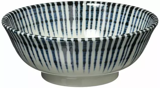 Mino ware flat rice bowl Gosu Jugusa 132-1309