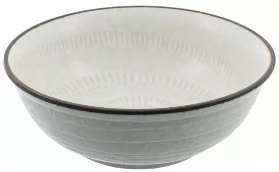 Mino Ware Japanese&Natural Bowl S Spiral K99095