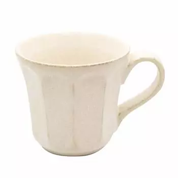 Mino Ware Kaneko Kobei Linka Mug Cup White Nerika Capacity Approximately 270ml Microwave Dishwasher Safe Made in Japan 555-0025