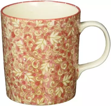 Mino Ware Light Mug Arabesque Red K14259