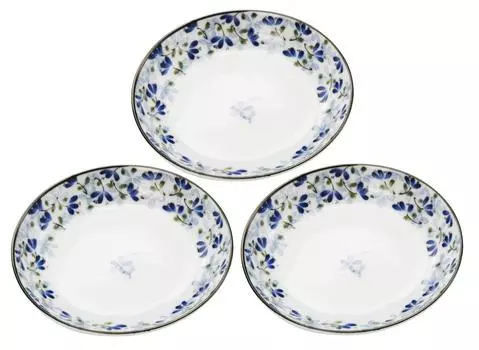 Mino Ware Lightweight 4.0 Plate Set of 3 Mebae 138905(3)