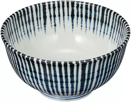 Mino Ware Lightweight Bowl Plate Tableware Sendan Jugusa Diameter approx. 16.5 x Height 8.6 cm Microwave and Dishwasher Safe Made in Japan 134334