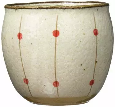 Mino Ware Loose Bowl Pink Dot 132-1506