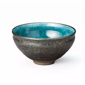 Mino Ware Made by Takase Matcha Bowl 13cm Turkish Summer Y1520 Approx.