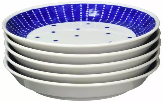 Mino ware plates set of 5 Soten 4.5 145835(5)