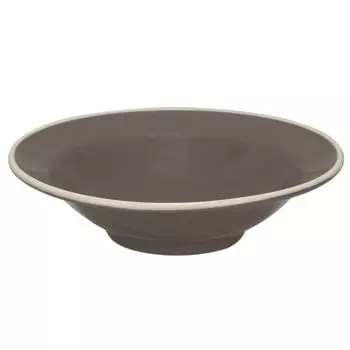 Mino ware pot, bowl, plate, 5-inch plate, approx. 18cm, microwave and dishwasher safe, charcoal, made in Japan 127-0212